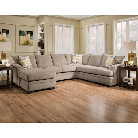 Sectional Sofa with Left Side Chaise